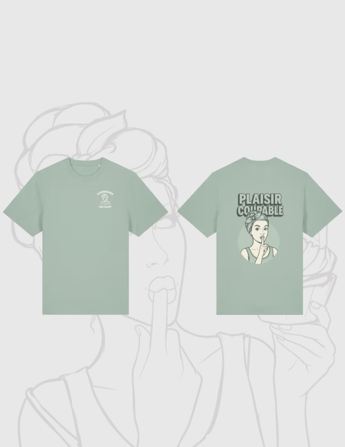 T-shirt "Plaisir Coupable"