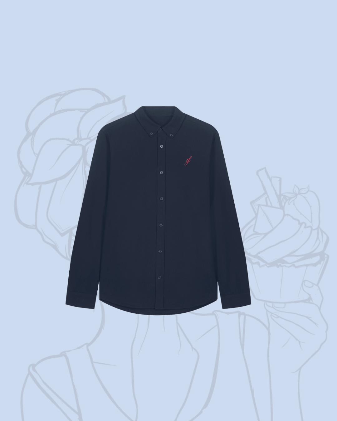 Chemise Bleue Marine mi-saison