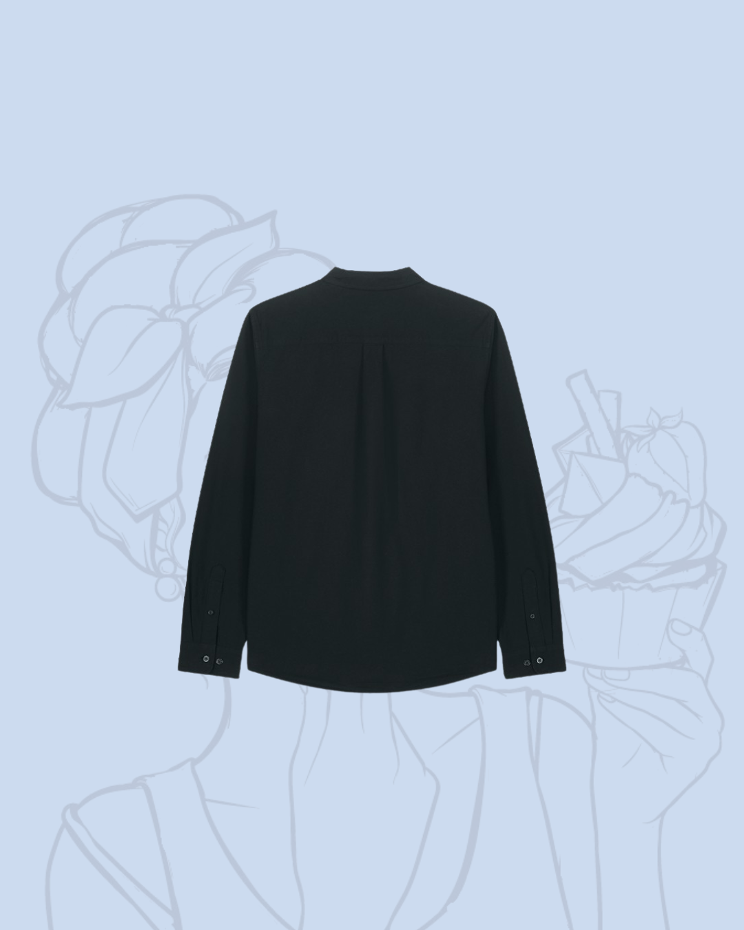 Chemise Bleue Marine mi-saison