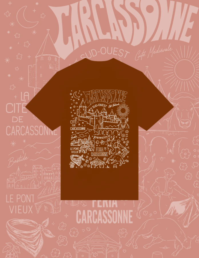 T-shirt Carcassonne Classique