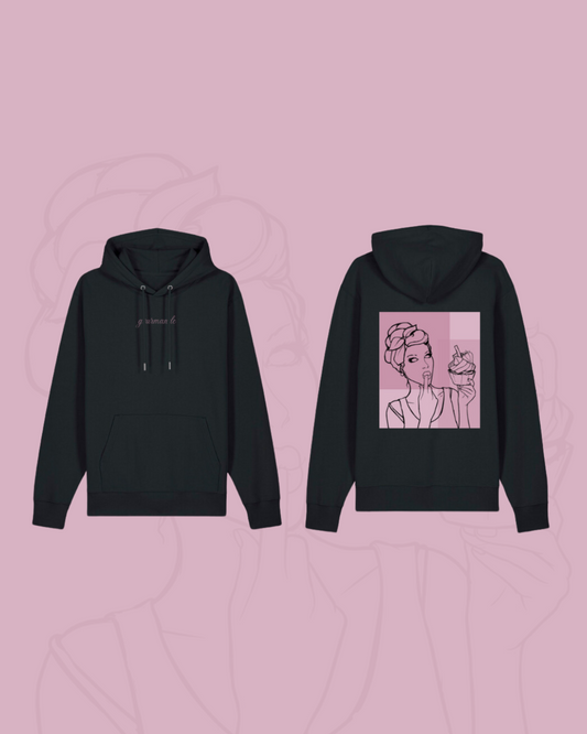 Sweat à capuche Noir