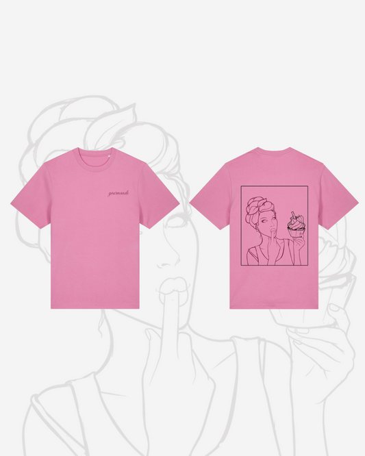 T-shirt Cupcake Rose